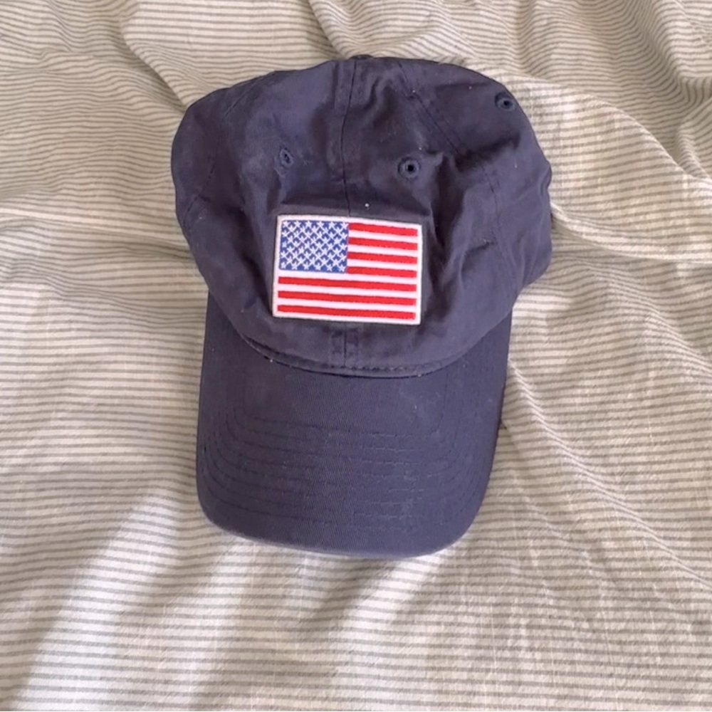 USA flag baseball hat